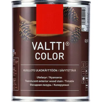 Mořidlo Valtti barva pro exteriér saun, černá 0,9 l