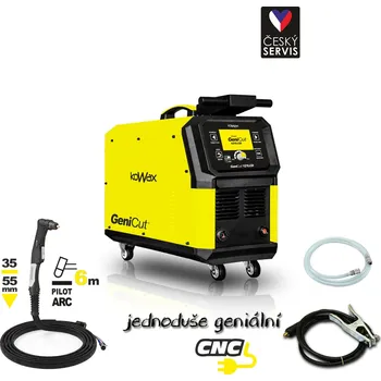 Svářečka KOWAX Plasmová řezačka GeniCut® 121LCD, hořák 120A, 6 m