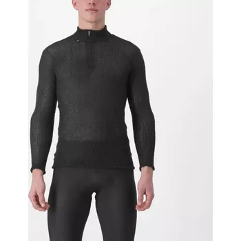 Běžecké oblečení Triko Castelli Triko Castelli Cold Days 2nd Layer 4522531 pánské dl.r. black 3XL 3XL