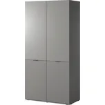 Piaski Šatní skříň SANDBOX NOVA Barva: šedá