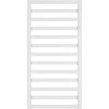 Radiátor Radiátor POPPY 40x163 cm 585 W bílý klasické (spodní) připojení RADPPY401635