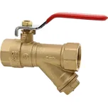 Kulový kohout s filtrem 1“