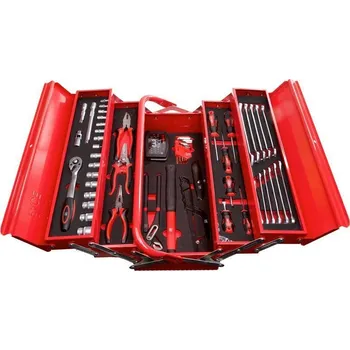 Sada nářadí CARFACE Kombinovaná sada nářadí v plechovém boxu NR CF971