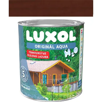 lazura LUXOL ORIGINAL AQUA 2,5 l Švédská Červeň ( )