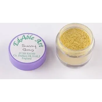 Potravinářské barvivo Prachová barva Sunny Gold - Edable Art