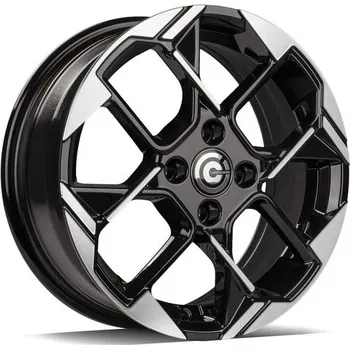 Alu kolo Carbonado Alu Kola Carbonado ZOMBIE 6x15 4x100 ET40 Black Front Polished 67.1