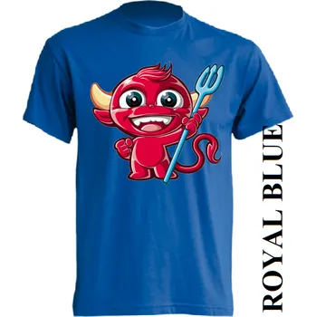 Chlapecké tričko levne-detske-bavlnene-tricko-potisk-cert Barva: Royal blue - královsky modrá, velikost: 98