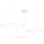 Nova Luce trojdílné LED svítidlo Purple Varianta: 80 W LED, Ø400/600/800 mm, výška 1500 mm, bílá