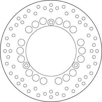 Brzdový kotouč Brzdový kotouč BREMBO 68B407C4 fix YAMAHA YP 400 Majesty (ABS) 2004-2013
