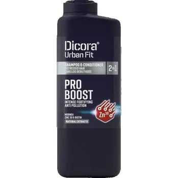 Vlasová regenerace Dicora Urban Fit 2in1 Pro Boost Shampoo 400 ml
