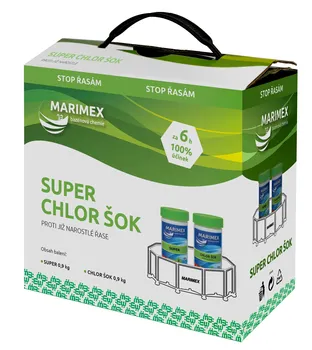 Bazénová chemie Marimex Super Shock 2x 0,9 kg set