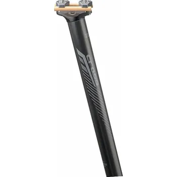 Sedlovka deda sedlovka MUD Cross Zero carbon 31,6/400mm černo/še