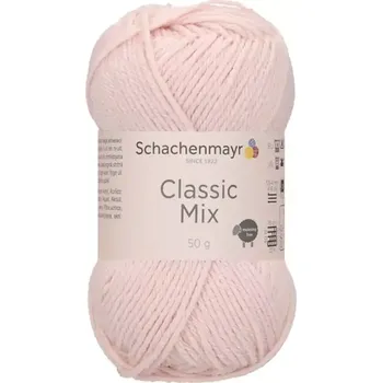 Příze Schachenmayr Classic Mix 35 Narůžovělá (Směsová příze Classic Mix 35 Rose)