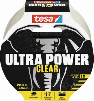 Lepicí páska tesa Ultra Power Clear 48 mm x 20 m transparentní