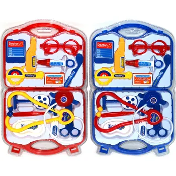 Dětská kuchyňka Wiky Doktor set kufřík Barva: Modrá