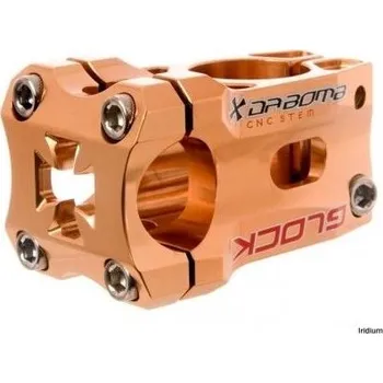 Představec na kolo DA-BOMB Představec GLOCK CNC 40mm 25,4 Iridium