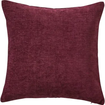 Povlak na dekorativní polštářek Blancheporte Sada 2 žinylkových povlaků na polštář fialová 35x60 cm