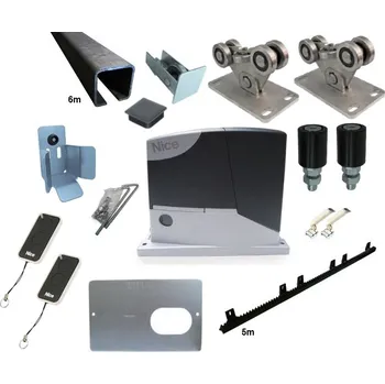 Sada pro posuvnou samonosnou bránu do šíře 4,5m - 350kg - C60Fe - Road400kit