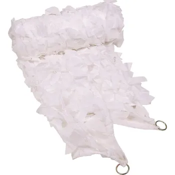 Síť maskovací + pytík PVC 3 x 2 m BÍLÁ