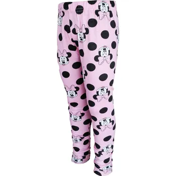 Dívčí legíny Eplusm Dívčí legíny MINNIE s černými puntíky růžové Barva: Růžová, Velikost: 110