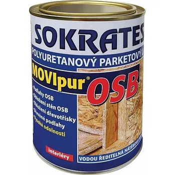 barva a nátěr na dřevo Sokrates MOVIpur OSB lesk 0,6kg ( )