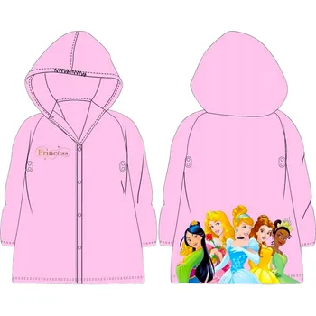 Pláštěnka EPLUSM Pláštěnka PRINCEZNY růžová dívčí, vel. 122/128