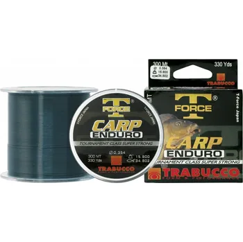 Trabucco Vlasec T-Force Carp Enduro 600m Délka: 600m, Nosnost: 9,8kg, Průměr: 0,280mm