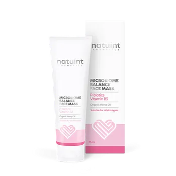 Pleťová maska Natuint Zklidňující a vyživující maska Micro-Bio Complex 75 ml