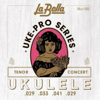 Struna pro kytaru a smyčcový nástroj LaBella Uke-Pro L-100, Struny na koncertní/tenorové ukulele