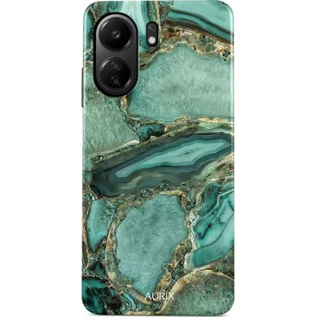 Pouzdro na mobilní telefon Kryt Xiaomi Redmi 13C AURIX pevný Emerald Glow (obal neboli pouzdro na Xiaomi Redmi 13C)