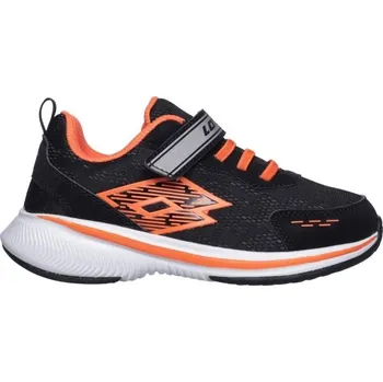Dětská sportovní obuv Juniorská sportovní obuv Lotto SPEEDEVO 600 AMF II CL S 28 Černá, Oranžová, Bílá