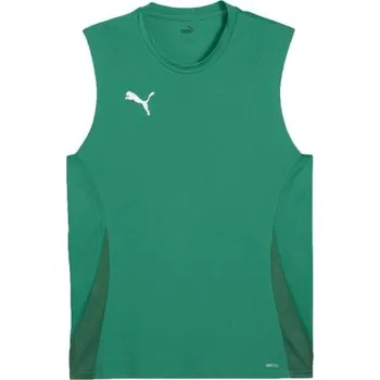 Pánské tričko Tričko Puma Teamgoal Sleeveless Jersey zelená