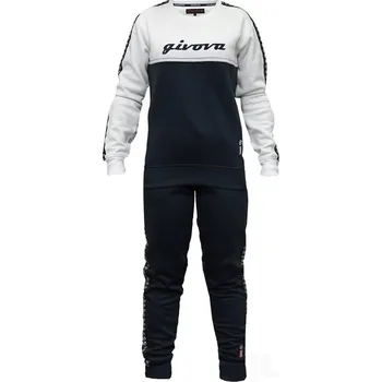 Dámská souprava GIVOVA ITALIA DONNA 100, barva 0304 bílá - tmavě modrá, velikost S