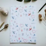 Be Nice Školní ekologický sešit - A4 linkovaný, č. 424 Plameňáci