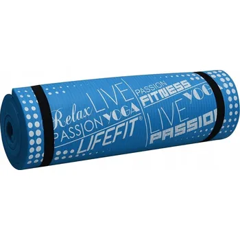 podložka na cvičení Gymnastická podložka Lifefit 180 cm x 58 cm zelená