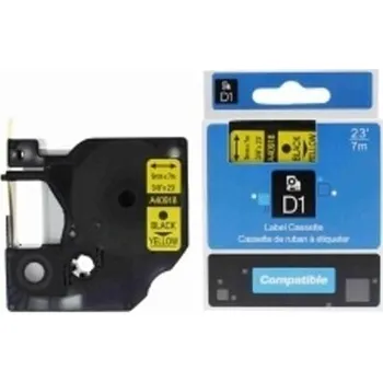 Pásek do tiskárny Naplnka Kompatibilní páska s Dymo 40918 / S0720730, 9mm x 7m, černý tisk