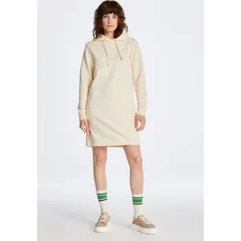 Dámské šaty Gant Reg Tonal Shield Dress Linen Bílá M