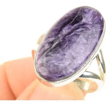 Prsten Čaroit prsten ovál Ag 925/1000 (vel.57) 5,9g