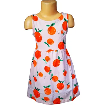 Dívčí šaty Dívčí šaty MINOTI pomeranč růžové Barva: Růžová, Velikost: 158/164