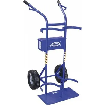 Příslušenství ke svářečce Vozík na dvě plynové lahve se skříňkou MOST