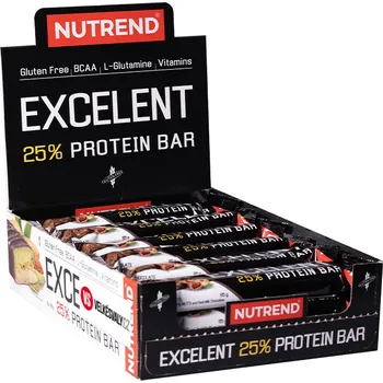 Nutrend 18x Excelent Protein Bar 85g, Arašídové máslo