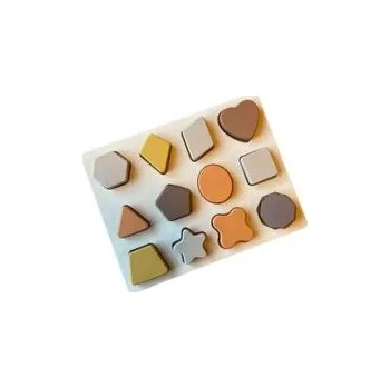 Puzzle NUUROO Bowie Silikonové puzzle Brown mix