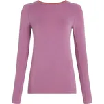 Dámské funkční triko Icebreaker W Mer 260 Zoneknit Seamless LS Crewe Velikost: S / Barva: růžová