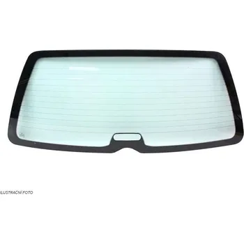 Sklo zadní zelené, vyhřívané levé VW