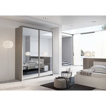 Šatní skříň Lenart Šatní skříň Arti 17 (180) - šedá