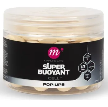 Nástraha Mainline plovoucí boilie Super Buoyant Pop-Ups Cell 150 ml ø13 mm Varianta: White (M21092)