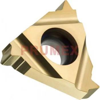 Soustruh Vyměnitelná břitová destička, PRAMET, TN 16NR100W ;8030