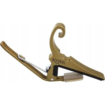 Kapodaster Kyser KGCG Capo Quick-change Gold Classical - kapodastr na klasickou kytaru