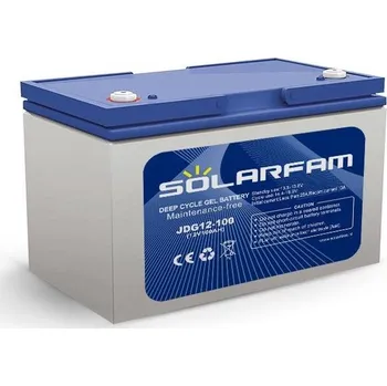 Trakční baterie Solarfam JDG12-100Ah 12V 100Ah