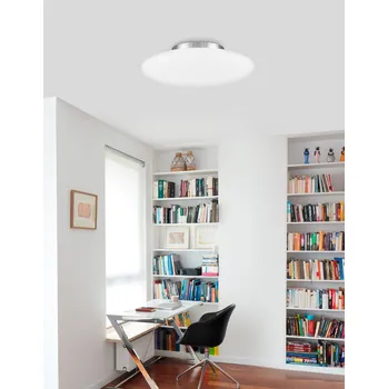 Velké a výkonné stropní světlo E27 Pressione NOVA LUCE Varianta: 3 x 60 W, Ø 420 mm